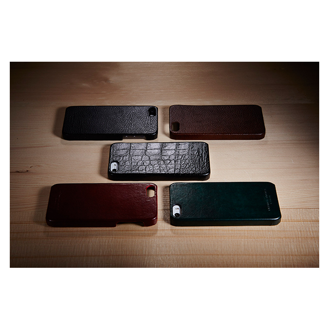 【iPhone5s/5 ケース】KATHARINE HAMNETT LONDON Leather Cover Set (Brown)サブ画像