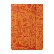 【iPad Air(第1世代) ケース】OZAKI O!coat Slim-Y Travel New York