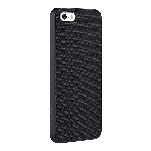 【iPhone5s/5 ケース】OZAKI O!coat Canvas Slim Light Blackgoods_nameサブ画像