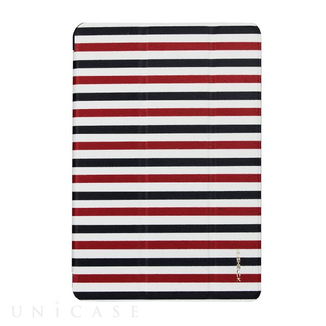 【iPad mini3/2/1 ケース】ハードシェルデニム仕上げスマートケース Tour smart case ビックレッド IPMRTR03