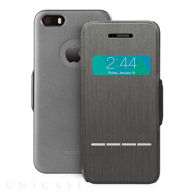 【iPhone5s/5 ケース】SenseCover (Steel Black)