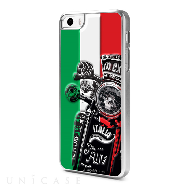 【iPhoneSE(第1世代)/5s/5 ケース】Cushi Case Flag ITALIA