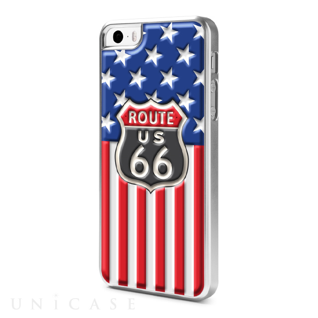 【iPhoneSE(第1世代)/5s/5 ケース】Cushi Case Flag US