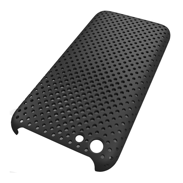 【iPhone5c ケース】MESH SHELL CASE MAT BLACKgoods_nameサブ画像