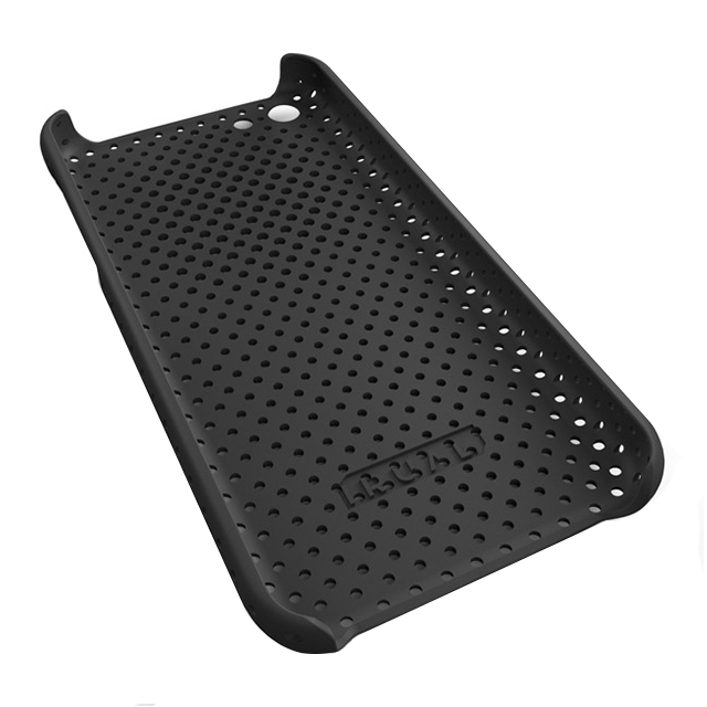 【iPhone5c ケース】MESH SHELL CASE MAT BLACKサブ画像