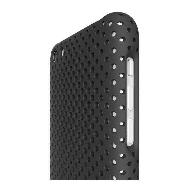 【iPhone5c ケース】MESH SHELL CASE MAT BLACKサブ画像