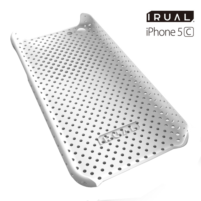 【iPhone5c ケース】MESH SHELL CASE MAT WHITEgoods_nameサブ画像