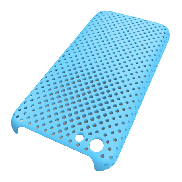 【iPhone5c ケース】MESH SHELL CASE MAT BLUEgoods_nameサブ画像