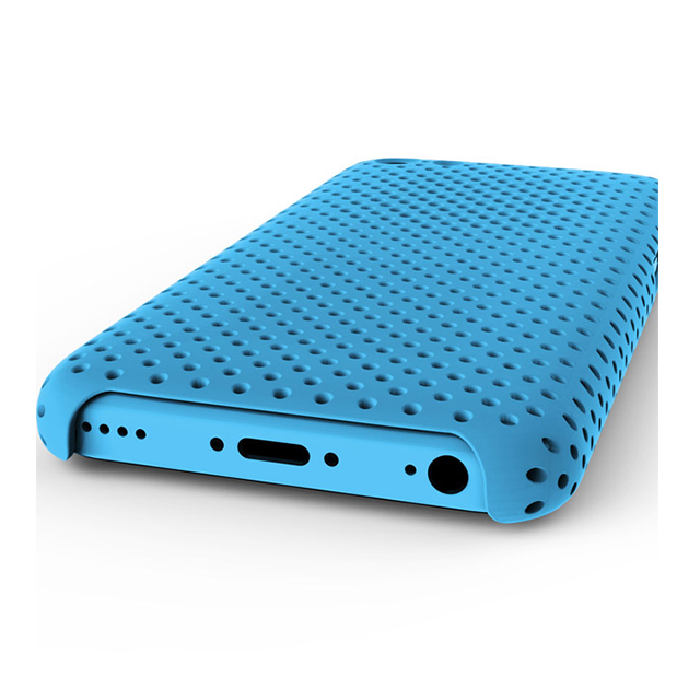 【iPhone5c ケース】MESH SHELL CASE MAT BLUEgoods_nameサブ画像