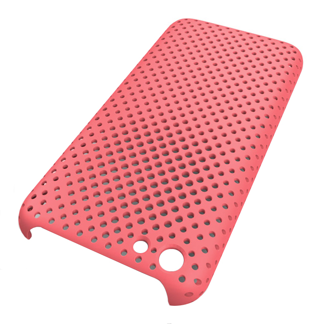 【iPhone5c ケース】MESH SHELL CASE MAT PINKgoods_nameサブ画像