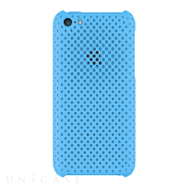 【iPhone5c ケース】MESH SHELL CASE MAT BLUE