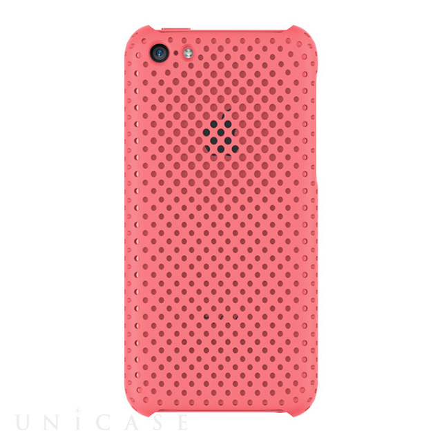 【iPhone5c ケース】MESH SHELL CASE MAT PINK