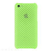 【iPhone5c ケース】MESH SHELL CASE MAT GREEN