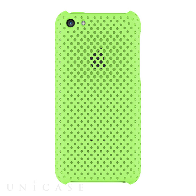 【iPhone5c ケース】MESH SHELL CASE MAT GREEN