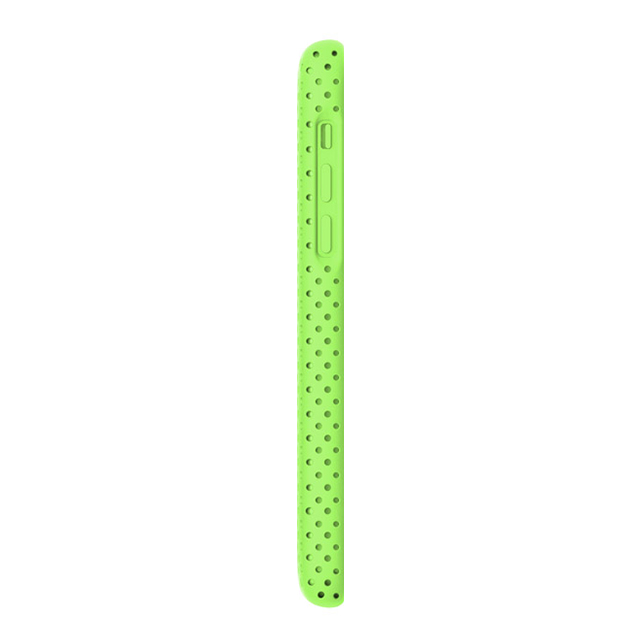 【iPhone5c ケース】MESH SHELL CASE MAT GREENサブ画像