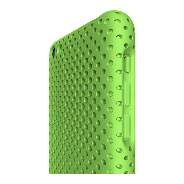 【iPhone5c ケース】MESH SHELL CASE MAT GREENサブ画像