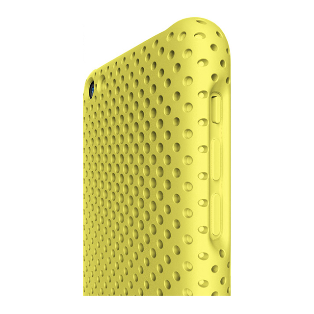 【iPhone5c ケース】MESH SHELL CASE MAT YELLOWgoods_nameサブ画像