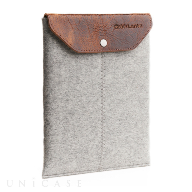 iPad sleeve grey felt