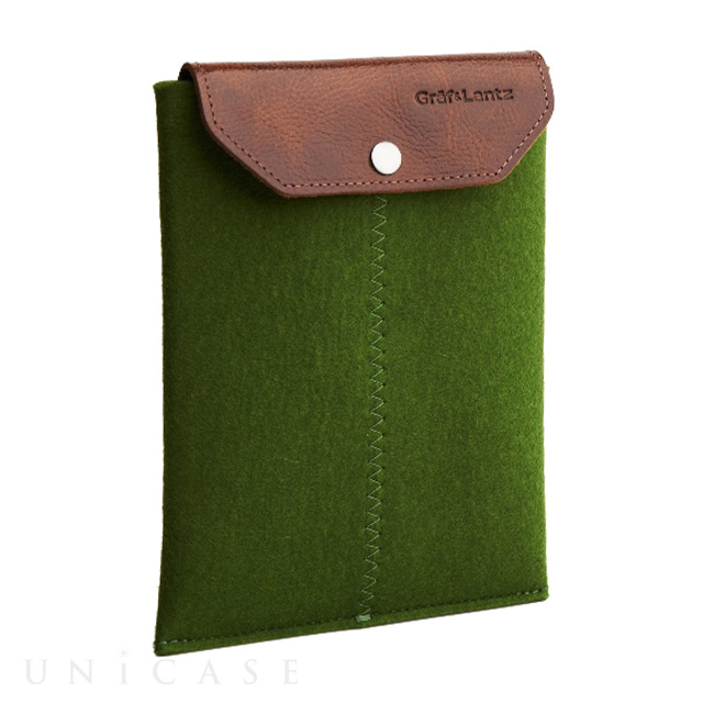 【iPad mini4/3/2/1 ケース】iPad mini sleeve (green felt)