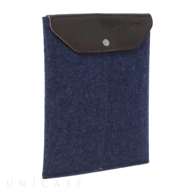 【iPad mini4/3/2/1 ケース】iPad mini sleeve (indigo felt)