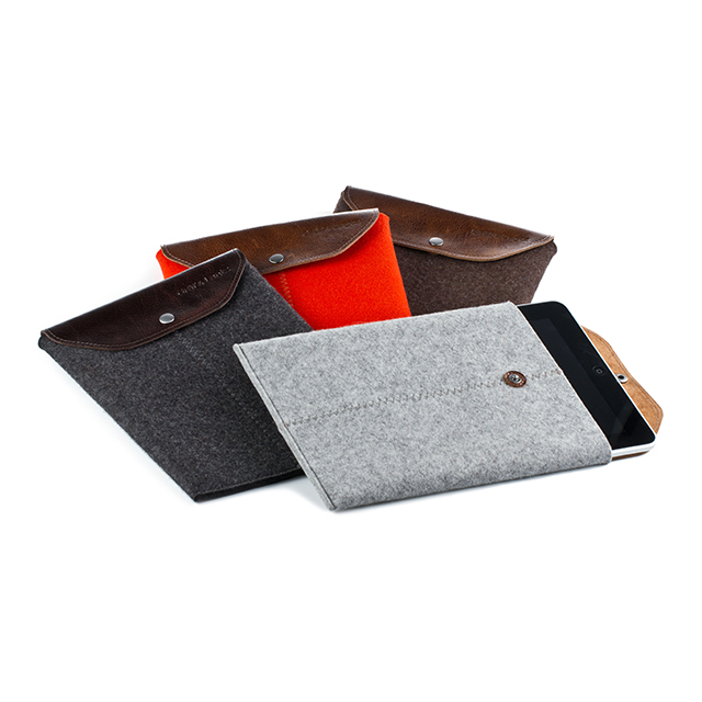 【iPad mini4/3/2/1 ケース】iPad mini sleeve (orange felt)サブ画像