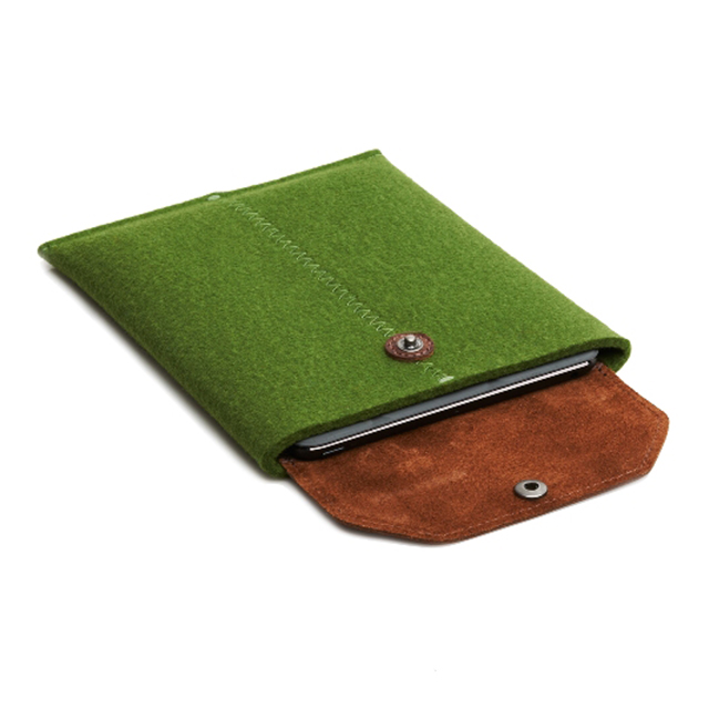 【iPad mini4/3/2/1 ケース】iPad mini sleeve (green felt)サブ画像