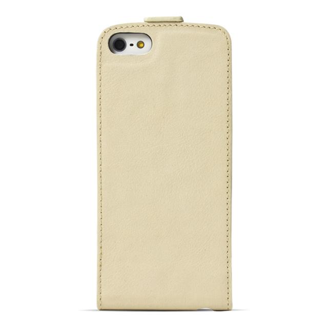 【iPhone5s/5 ケース】BMW Genuine Leather Flap Case (Cream Beige)goods_nameサブ画像