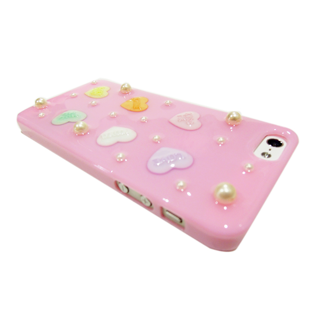 【iPhone5s/5 ケース】candy heart アイスピンクgoods_nameサブ画像