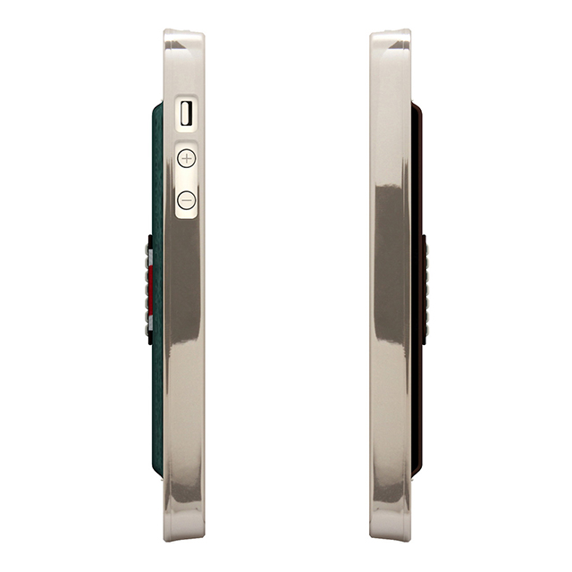 【iPhoneSE(第1世代)/5s/5 ケース】D6 Italian Minerva Box Leather Card Pocket Bar (オリーブ)サブ画像