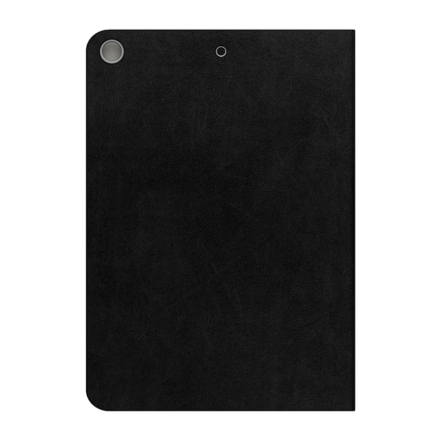 【iPad(9.7inch)(第5世代/第6世代)/iPad Air(第1世代) ケース】D5 Calf Skin Leather Diary (ブラック)サブ画像