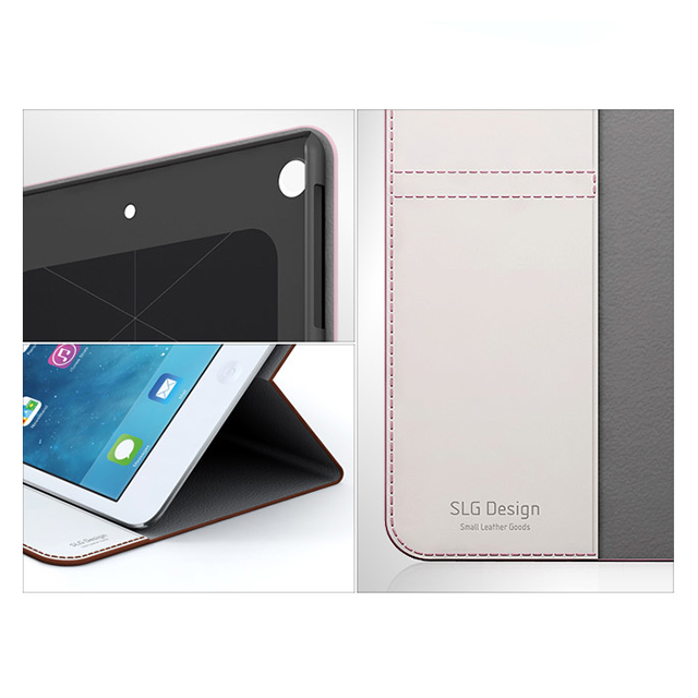 【iPad mini3/2/1 ケース】D5 Calf Skin Leather Diary (ホワイト)goods_nameサブ画像