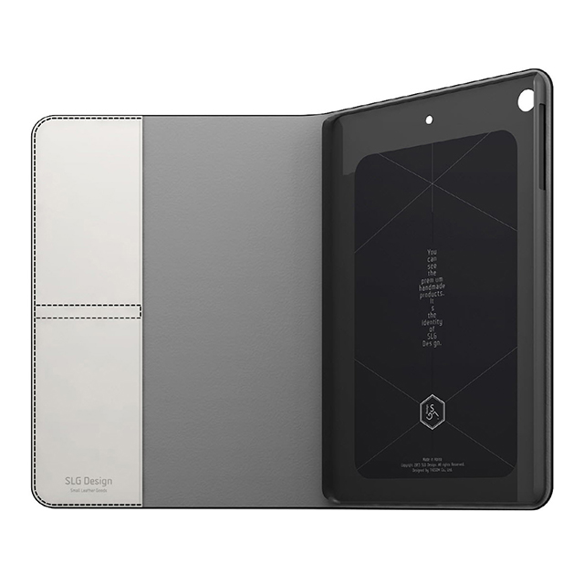 【iPad mini3/2/1 ケース】D5 Calf Skin Leather Diary (ブラック)サブ画像