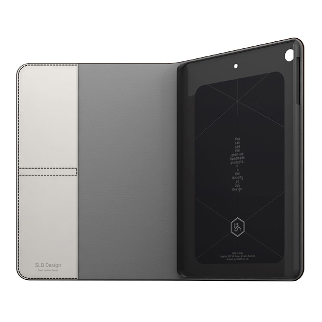 【iPad mini3/2/1 ケース】D5 Calf Skin Leather Diary (ダークブラウン)サブ画像