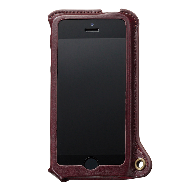 【iPhone5s/5 ケース】BZGLAM Wearable Leather Cover ブラウンサブ画像