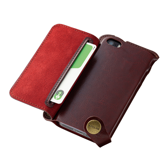 【iPhone5s/5 ケース】BZGLAM Wearable Leather Cover ブラウンgoods_nameサブ画像