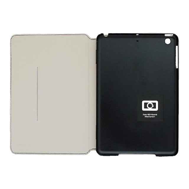 【iPad mini3/2/1 ケース】スタンド機能付き横開きケース Sider Baco, Black/Blackgoods_nameサブ画像