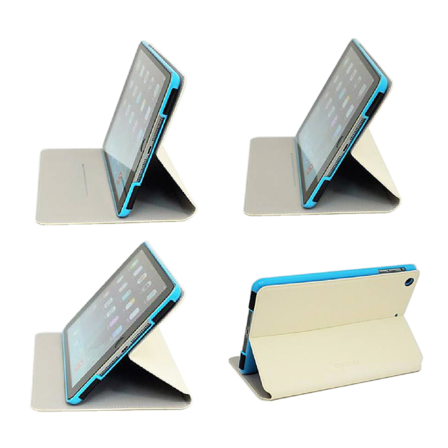 【iPad mini3/2/1 ケース】スタンド機能付き横開きケース Sider Baco, Blue/Bluegoods_nameサブ画像