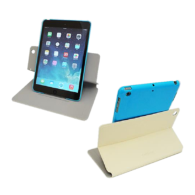 【iPad mini3/2/1 ケース】スタンド機能付き横開きケース Sider Baco, Blue/Bluegoods_nameサブ画像