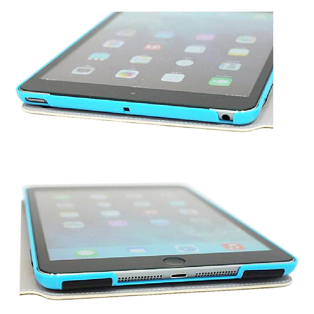 【iPad mini3/2/1 ケース】スタンド機能付き横開きケース Sider Baco, Blue/Bluegoods_nameサブ画像