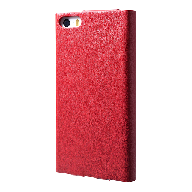 【iPhone5s/5 ケース】One Sheet Leather Case (レッド)サブ画像