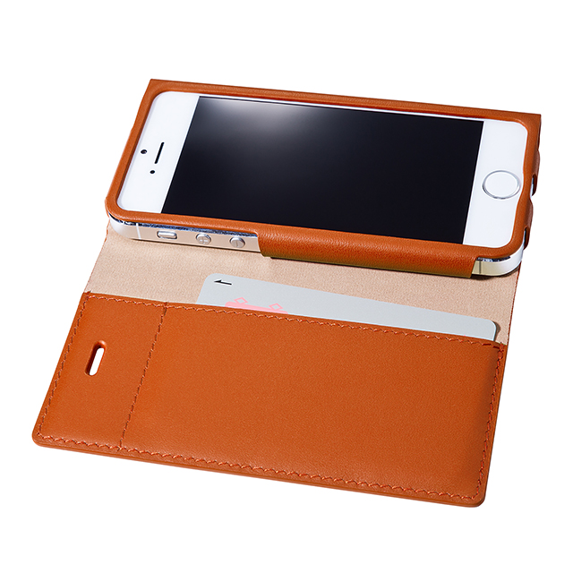 【iPhone5s/5 ケース】One Sheet Leather Case (タン)goods_nameサブ画像