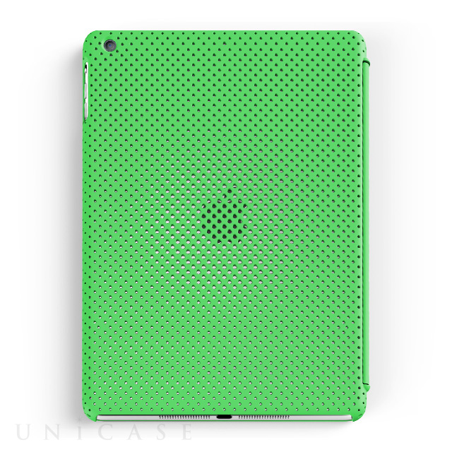 【iPad Air(第1世代) ケース】MESH SHELL CASE MAT GREEN