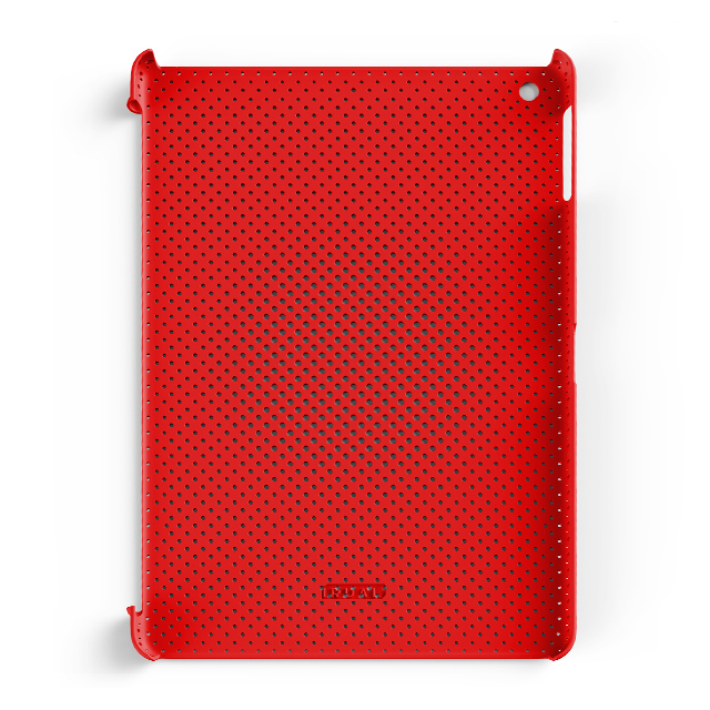 【iPad Air(第1世代) ケース】MESH SHELL CASE MAT REDサブ画像