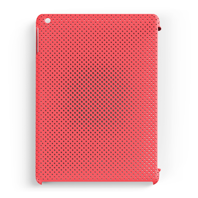 【iPad Air(第1世代) ケース】MESH SHELL CASE MAT PINKサブ画像