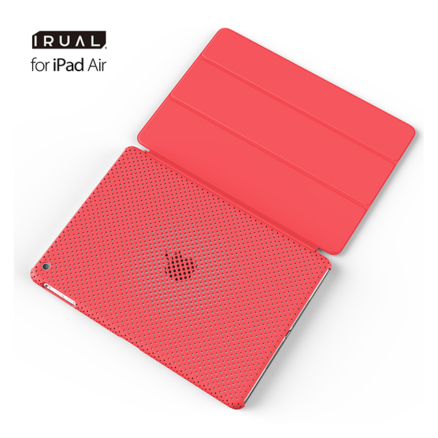 【iPad Air(第1世代) ケース】MESH SHELL CASE MAT PINKgoods_nameサブ画像