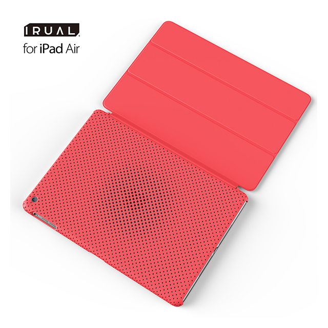 【iPad Air(第1世代) ケース】MESH SHELL CASE MAT PINKgoods_nameサブ画像