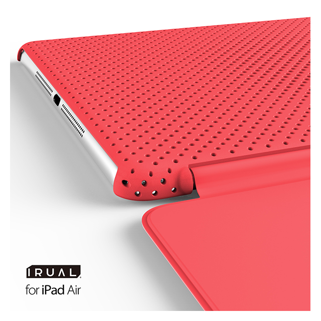 【iPad Air(第1世代) ケース】MESH SHELL CASE MAT PINKサブ画像