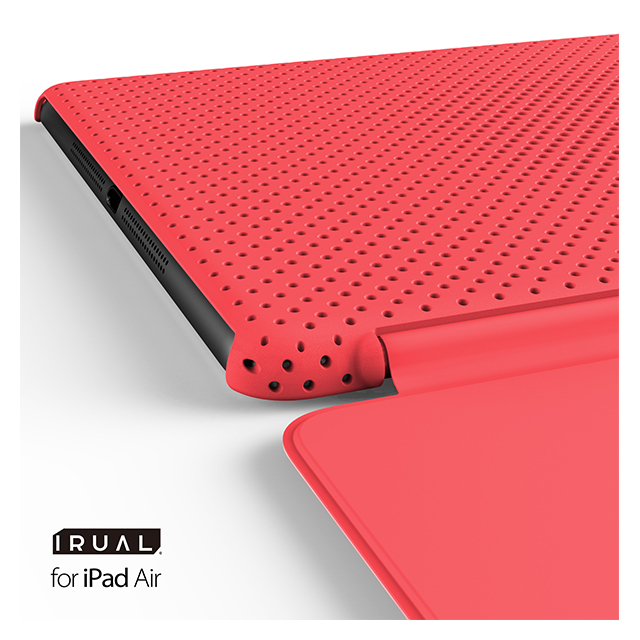 【iPad Air(第1世代) ケース】MESH SHELL CASE MAT PINKgoods_nameサブ画像