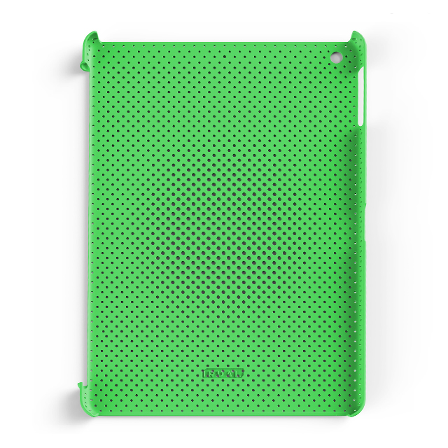 【iPad Air(第1世代) ケース】MESH SHELL CASE MAT GREENサブ画像