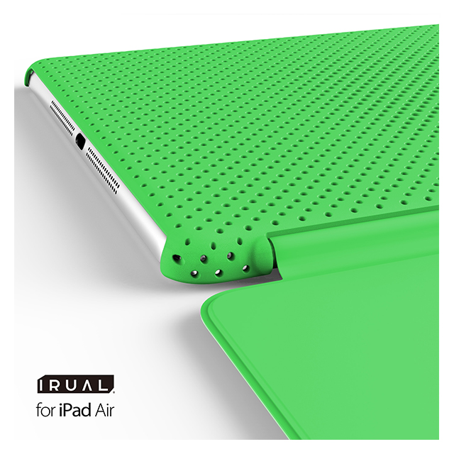 【iPad Air(第1世代) ケース】MESH SHELL CASE MAT GREENgoods_nameサブ画像